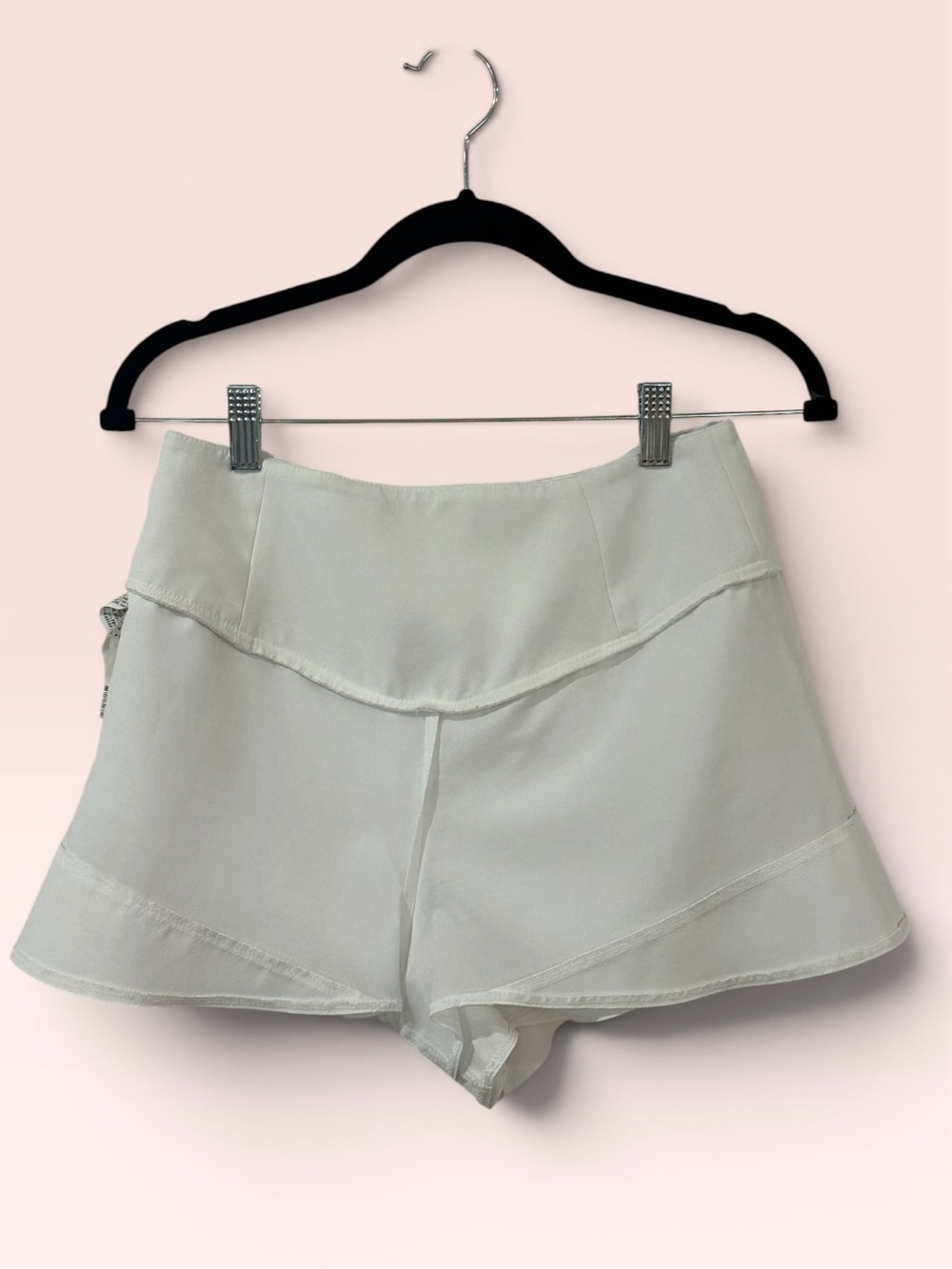 English Factory. White Ruffle Layer Mini Skort. - Picture 10 of 10